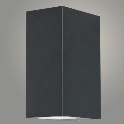 Светильник уличный настенный SJ20211-2W черный 2*GU10 h151, SHJ22